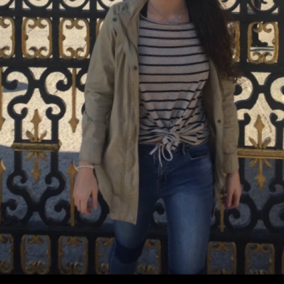 Forever 21 Jackets & Blazers - Khaki Trench Utility Jacket